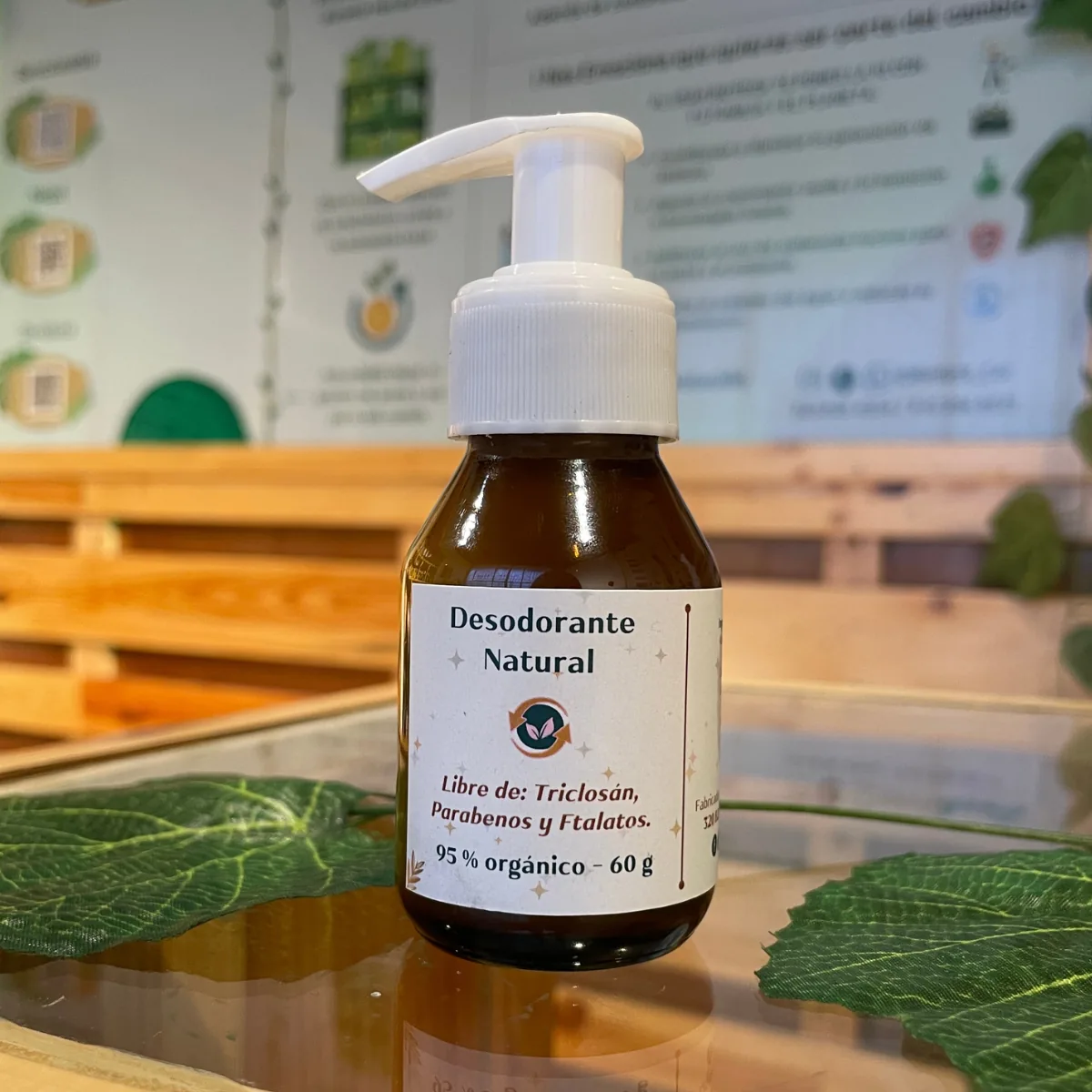 Envase de desodorante natural Bioteck